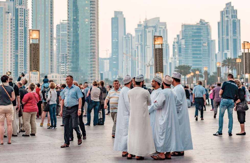downtown in arabian penninsula country