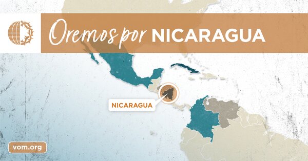 Map of Nicaragua's location