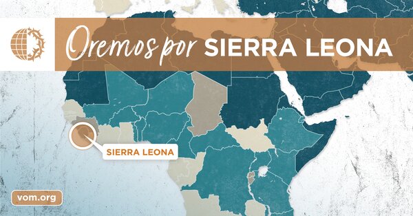 Map of Sierra Leona's location